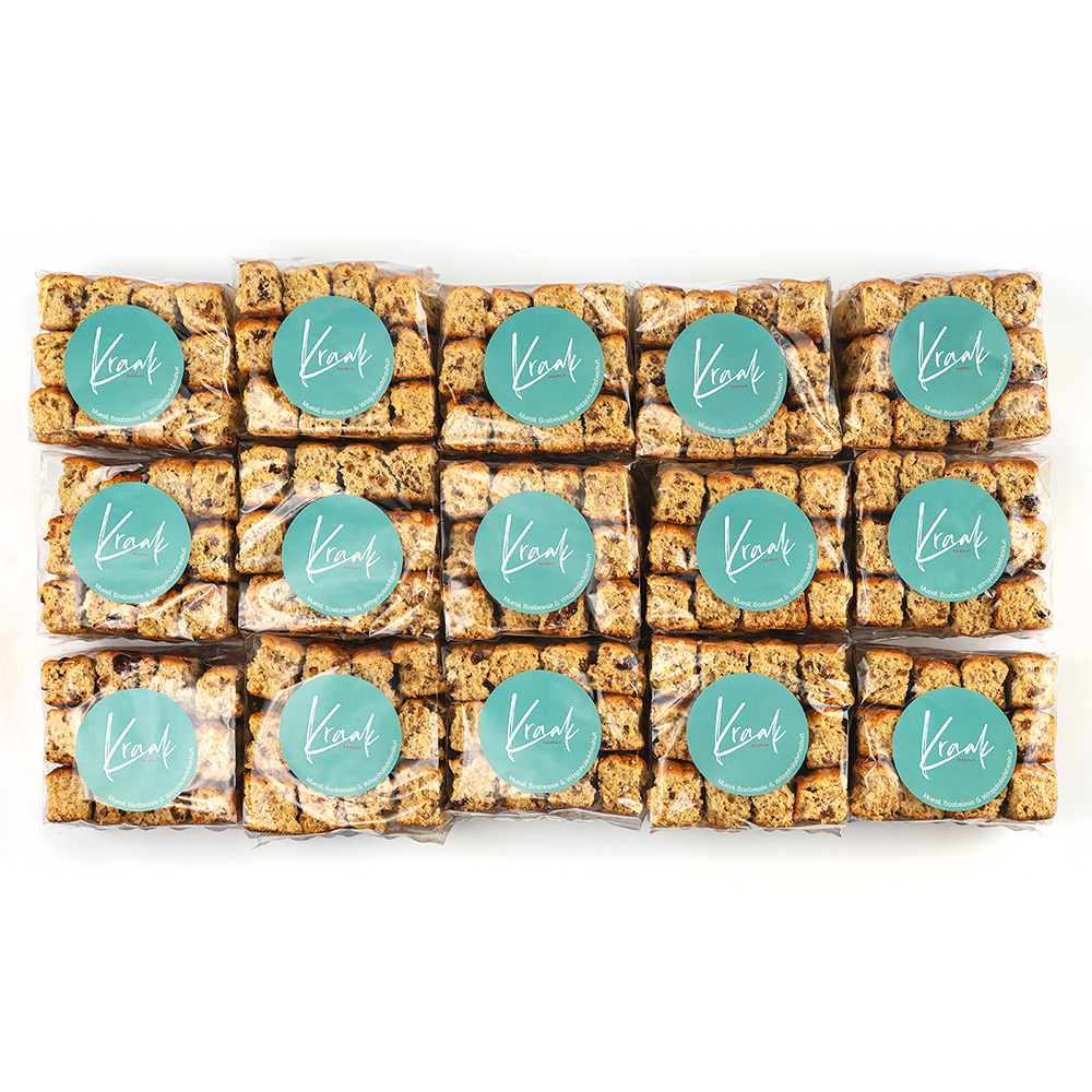 Value Box (15-Pack) - No courier cost - Kraak Rusks | Kraak Beskuit